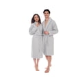 thumbnail image 1 of Ozan Premium Home Chevron Luxury Collection 100% Turkish Cotton Unisex Bathrobe, 1 of 5