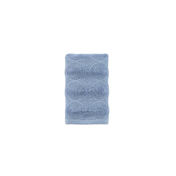 Ozan Premium Home Esperance Collection 100% Turkish Cotton Hand Towel Blue