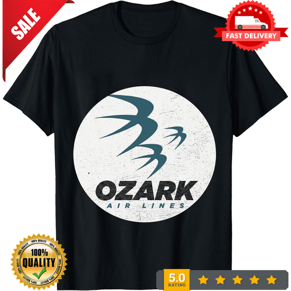 Ozark Air Lines T Shirt, ULTRA LIMITED-TH79893 - Walmart.com