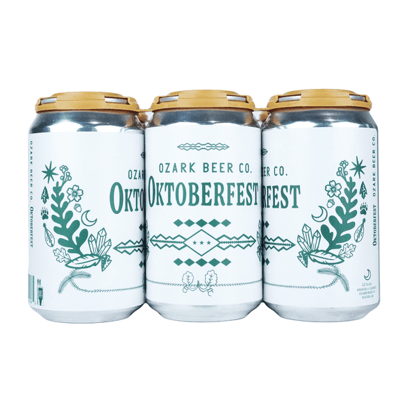 Ozark Beer Company Seasonal Lager, Craft Beer, 6 Pack, 12 fl oz, 4.6-5.9% ABV