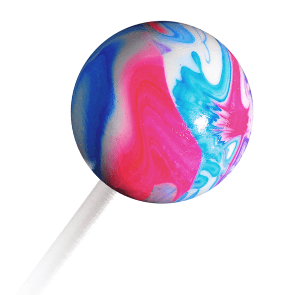 Ozark Delight Cotton Candy Flavored Lollipops, 14 Count