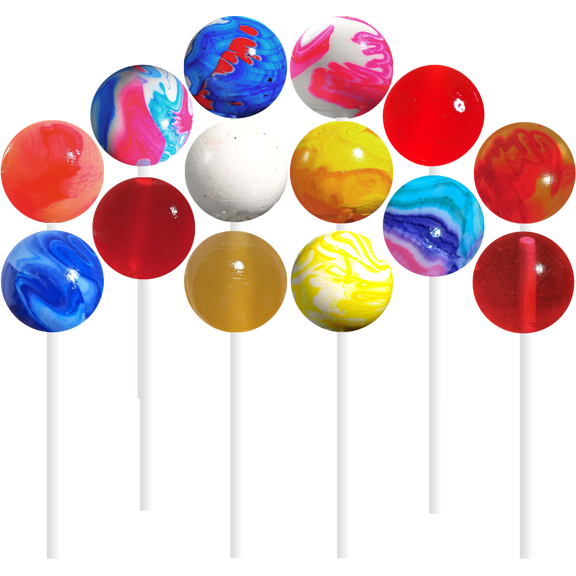 Ozark Delight TOP  14-Flavor Variety Lollipops Candy, 14 Count