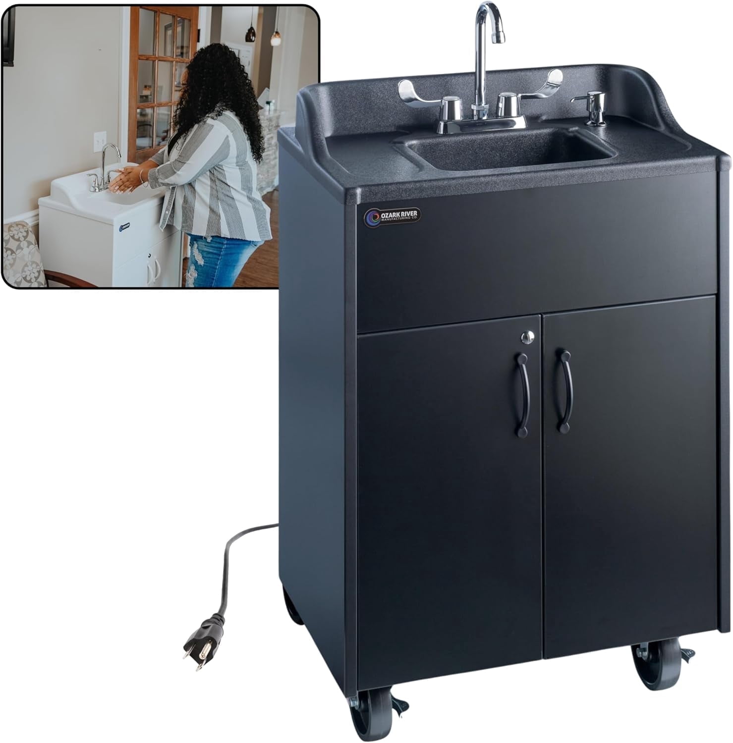 Ozark River Manufacturing Premier, Portable Sink Hand Wash Station