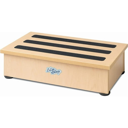 Ozark River Portable Sinks Lil Step Booster Maple, 7" High Slip-Resistant Booster Step, Step Stool for Children, Lil Step Riser, Ozark River Portable Sink Accessories