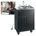 thumbnail image 1 of Ozark River Manufacturing Premier S1 Black, Portable Sink with Hot Water, 110V, 1 of 9