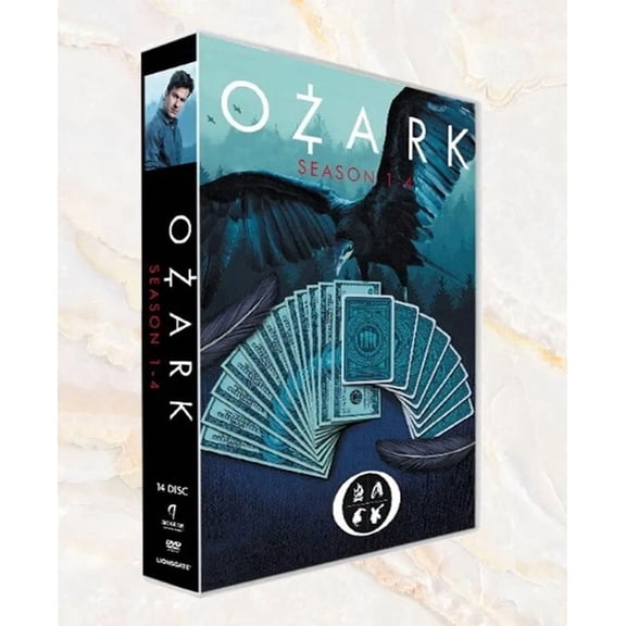 Ozark : The Complete TV Series Season 1-4 (DVD 14-Disc Box Set) Region 1