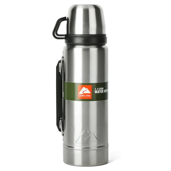 Ozark Trail 1.1-Liter Thermal Water Bottle – Insulated Stainless Steel for Long-Lasting Temperature Control