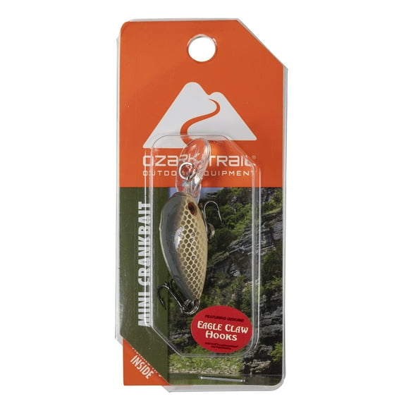 Ozark Trail 1/11 Ounce Mini Crankbait Fishing Lure - Sexy Shad