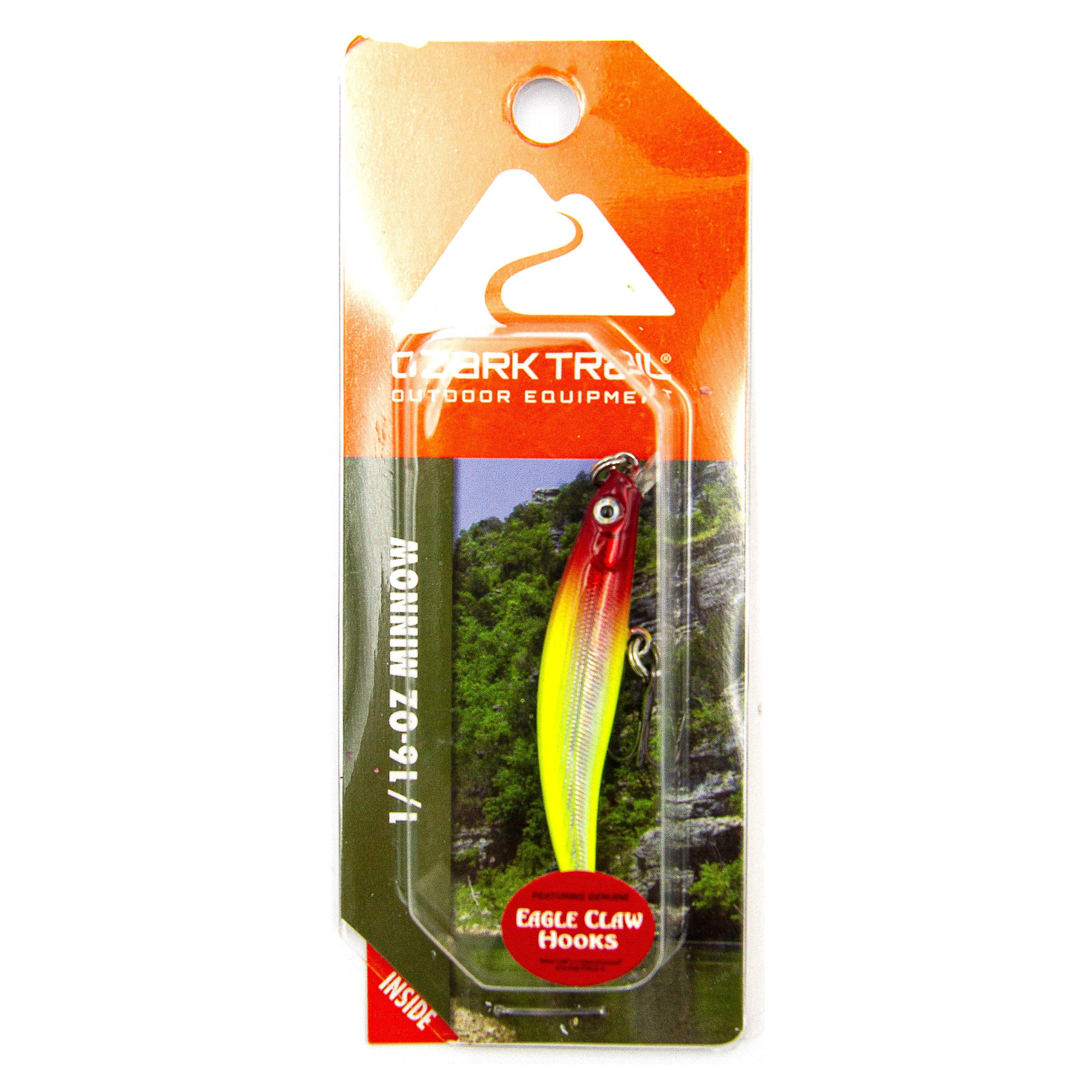 Ozark Trail 1/16 Ounce Clown Minnow Fishing Lure