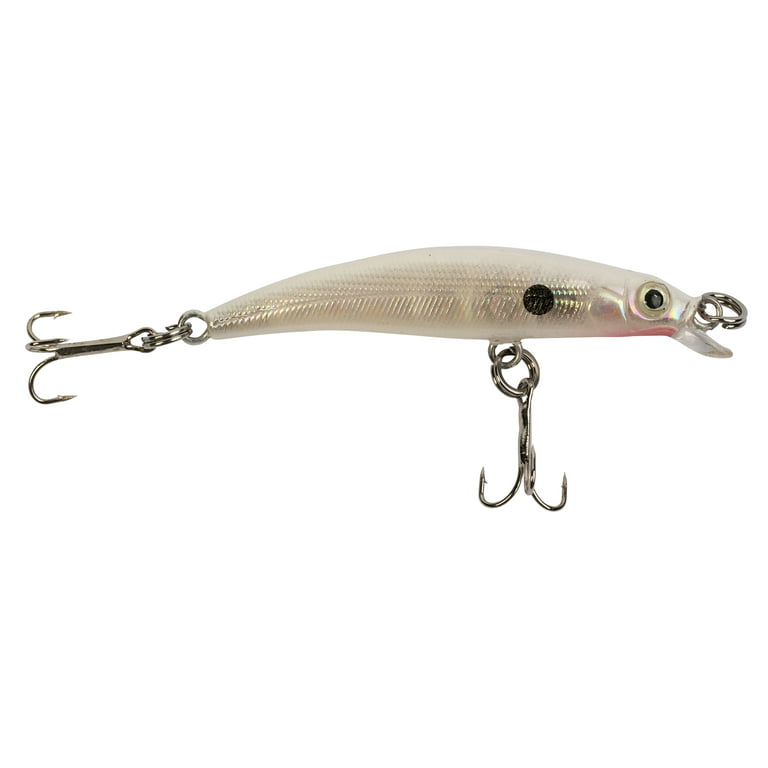 Ozark Trail 1/16 Ounce Translucent Minnow Fishing Lure, Clear