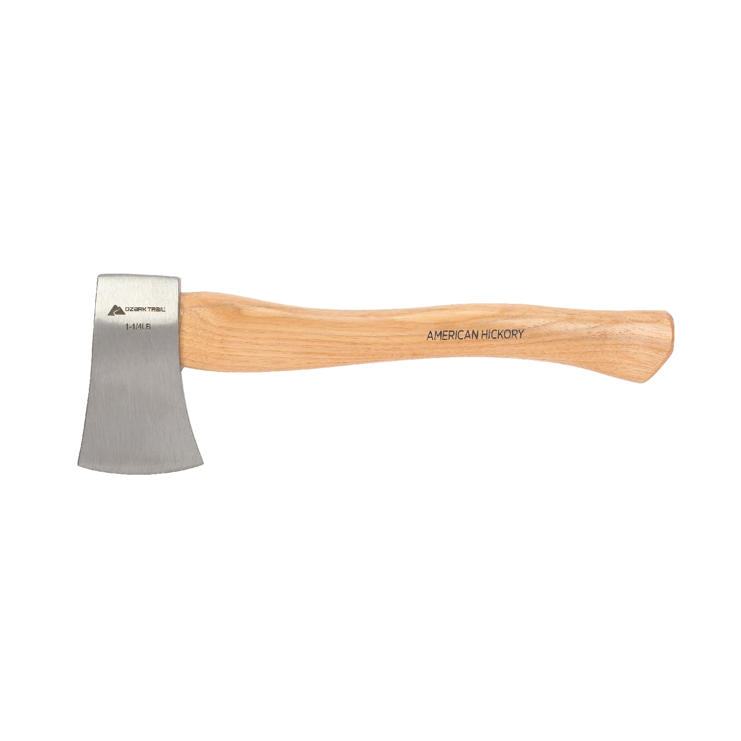 【acha 】TRIPLE AXE Ozark Trail Hatchet Axe, 1.25 lb forged steel head, 12-inch