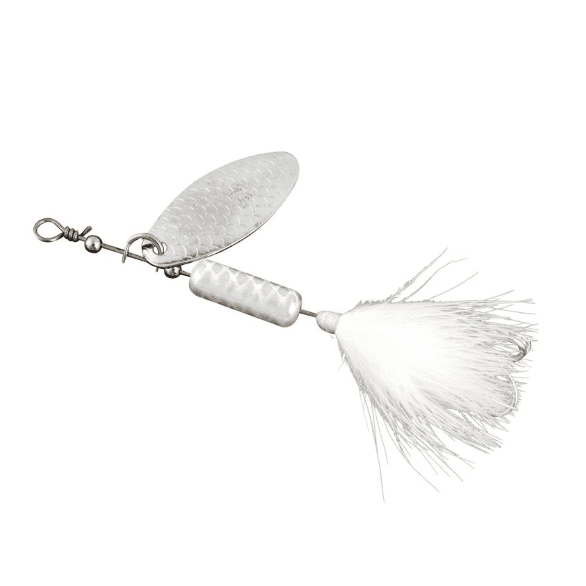 1/4 oz fishing lure Ozark Trail 1/4 oz White Inline Spinner, Size: 1/4 Ounce
