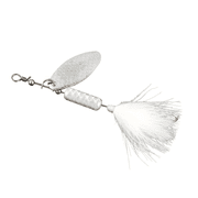 Ozark Trail 1/4 oz White Inline Spinner Fishing Lure for Bass and Trout