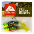 thumbnail image 1 of Ozark Trail 1/8 Ounce Firetiger Rigged Panfish Minnow Fishing Lure, 2 Pack, 1 of 15