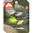 thumbnail image 1 of Ozark Trail 1/8 oz. Inline Spinner and Spoon Kit, 3 Pack, Assorted Colors, 1 of 3