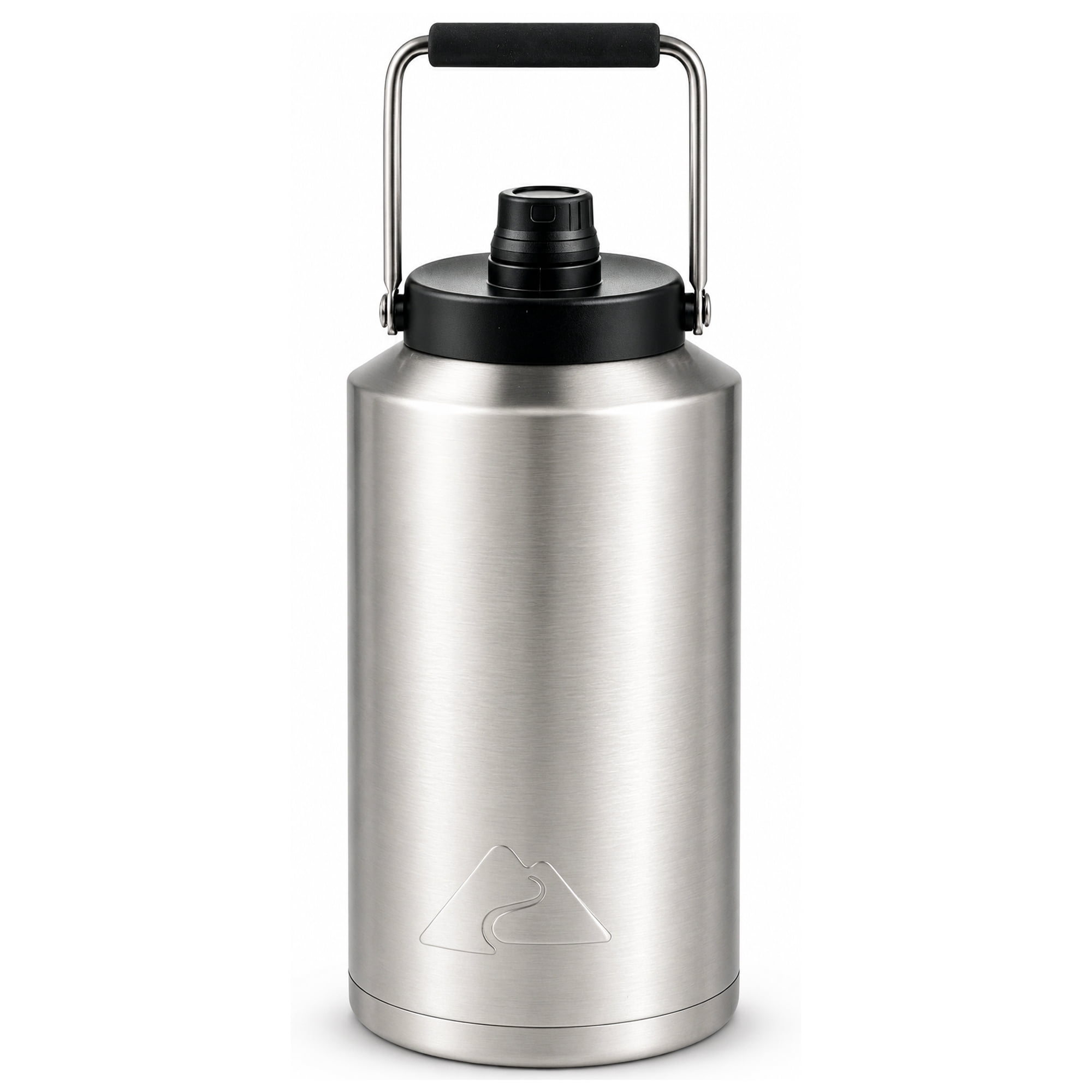 Ozark Trail 1 gal Stainless Steel Insulated Water Jug, Silver