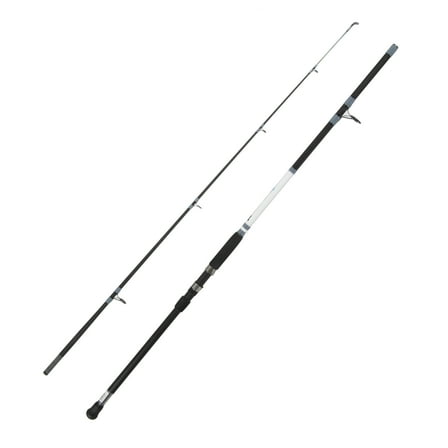 Ozark Trail Gritstick Surf Fishing Rod, Medium Heavy, 10 ft, Stainless Steel Guides, 2-Piece