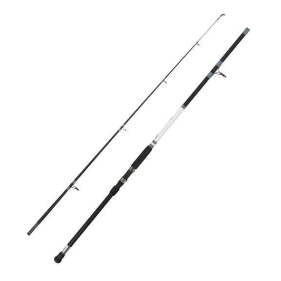 Ozark Trail Gritstick Surf Fishing Rod, Medium Heavy, 10 ft, Stainless Steel Guides, 2-Piece
