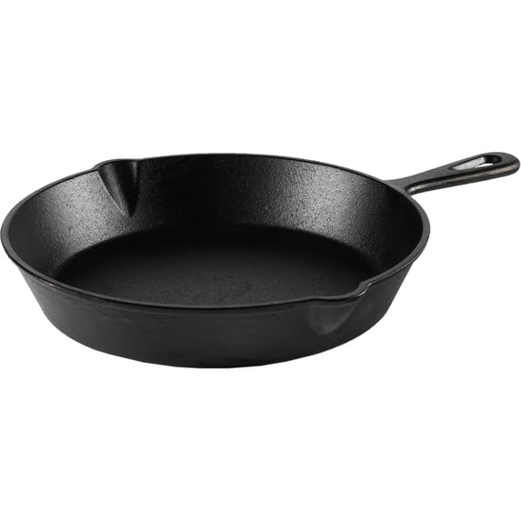 Ozark Trail 10.5 in Pre-Seasoned Cast Iron Skillet with Handle