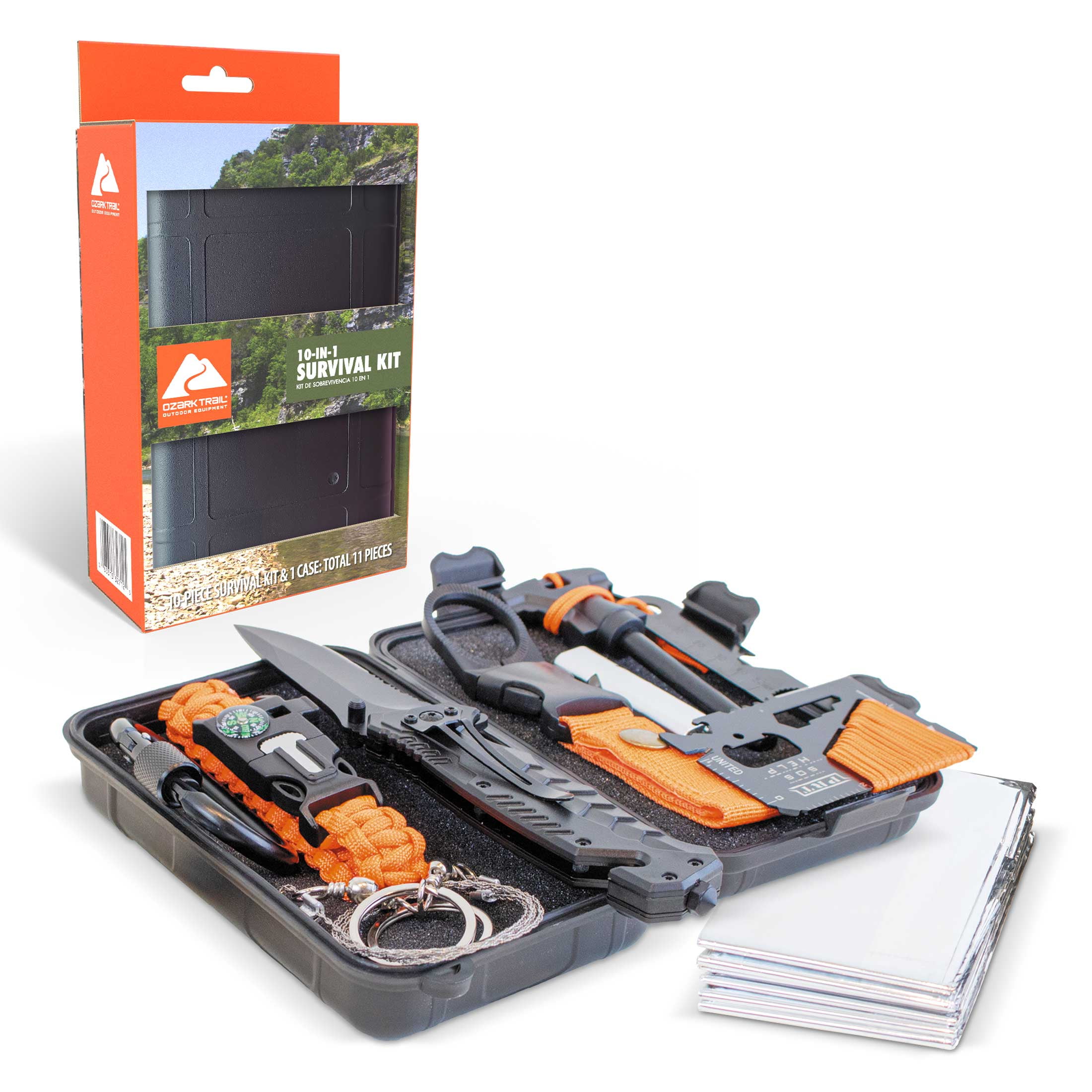 Ozark Trail 10 Piece Outdoor Survival Knife Set