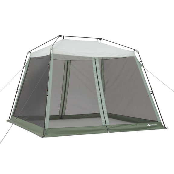 Open Box Ozark Trail 10' x 10' Instant Screen House with double hub