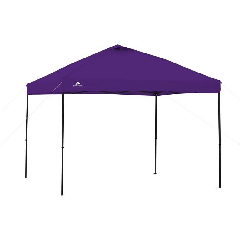 Ozark Trail 10' x 10' Purple Instant Outdoor Canopy with UV Ozark Trail 10' x 10' Purple Instant Outdoor Canopy with UV