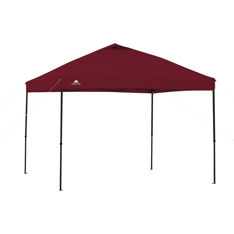 Ozark Trail 10' x 10' Red Instant Outdoor Canopy with UV Ozark Trail 10' x 10' Red Instant Outdoor Canopy with UV