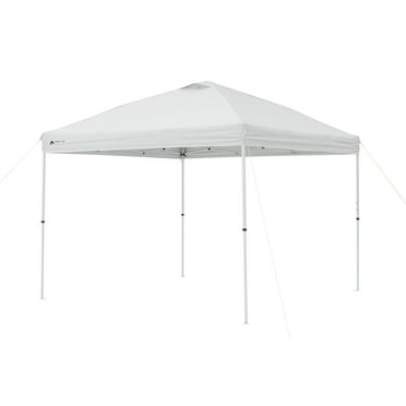 Ozark Trail 10x10 Instant Pop Up Canopy Tent with Simple Push Setup – Straight Leg Pop-Up Tent for Tailgating, Camping & Events
