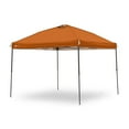 thumbnail image 1 of Ozark Trail 10x10 Instant Pop Up Canopy Tent with Simple Push Setup – Straight Leg Pop-Up Tent for Tailgating, Camping & Events, Burnt Orange, 1 of 10