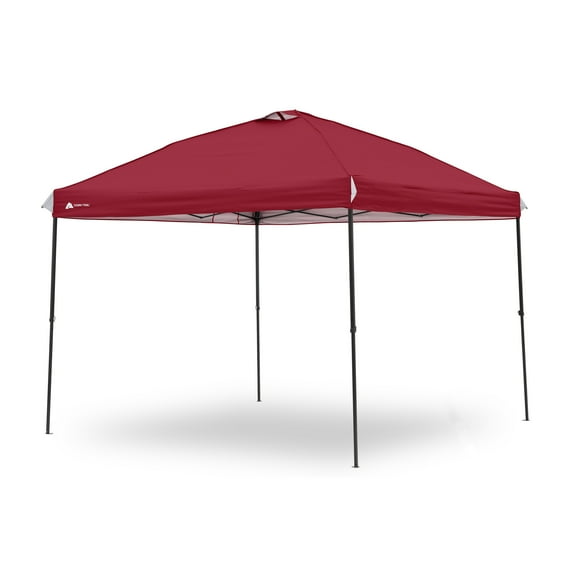Ozark Trail 10' x 10' Straight Leg Canopy Top Only, Dark Red