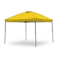 thumbnail image 1 of Ozark Trail 10x10 Instant Pop Up Canopy Tent with Simple Push Setup – Straight Leg Pop-Up Tent for Tailgating, Camping & Events, Yellow Gold, 1 of 10