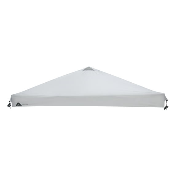 Ozark Trail 10' x 10' Straight Leg Pop-up Canopy Replacement Top Shading Cover, White