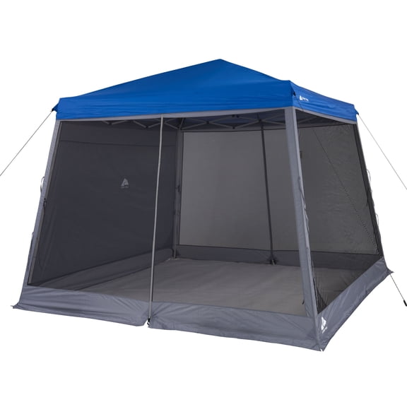 Ozark Trail 10x10 ft Slant-Leg Canopy Accessory Pack with Screen and Shade Wall
