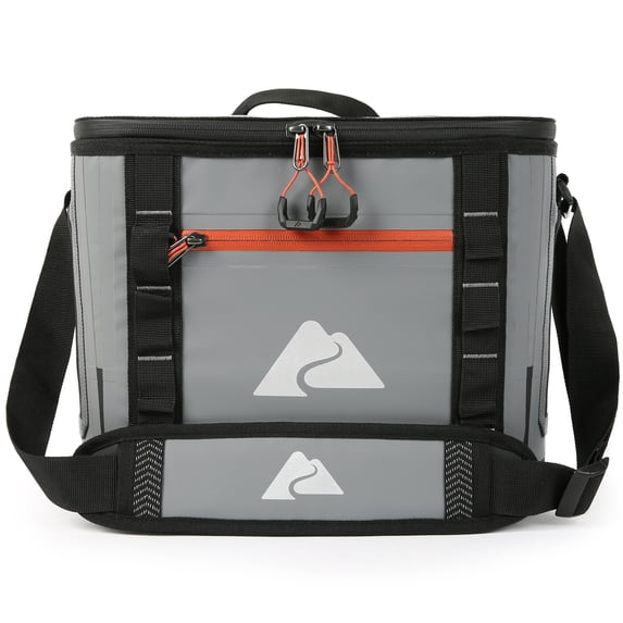 Ozark Trail 12 Can Hard Sided Cooler, Gray