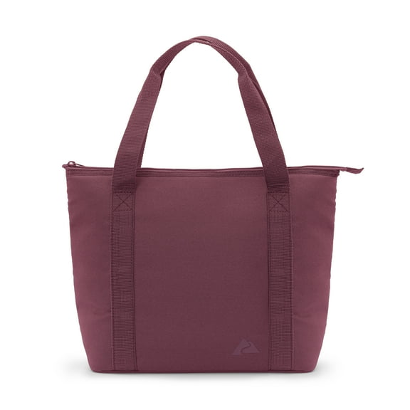 Ozark Trail 12 Can Soft Cooler Tote, Plum, 10.5 Quart Volume Capacity