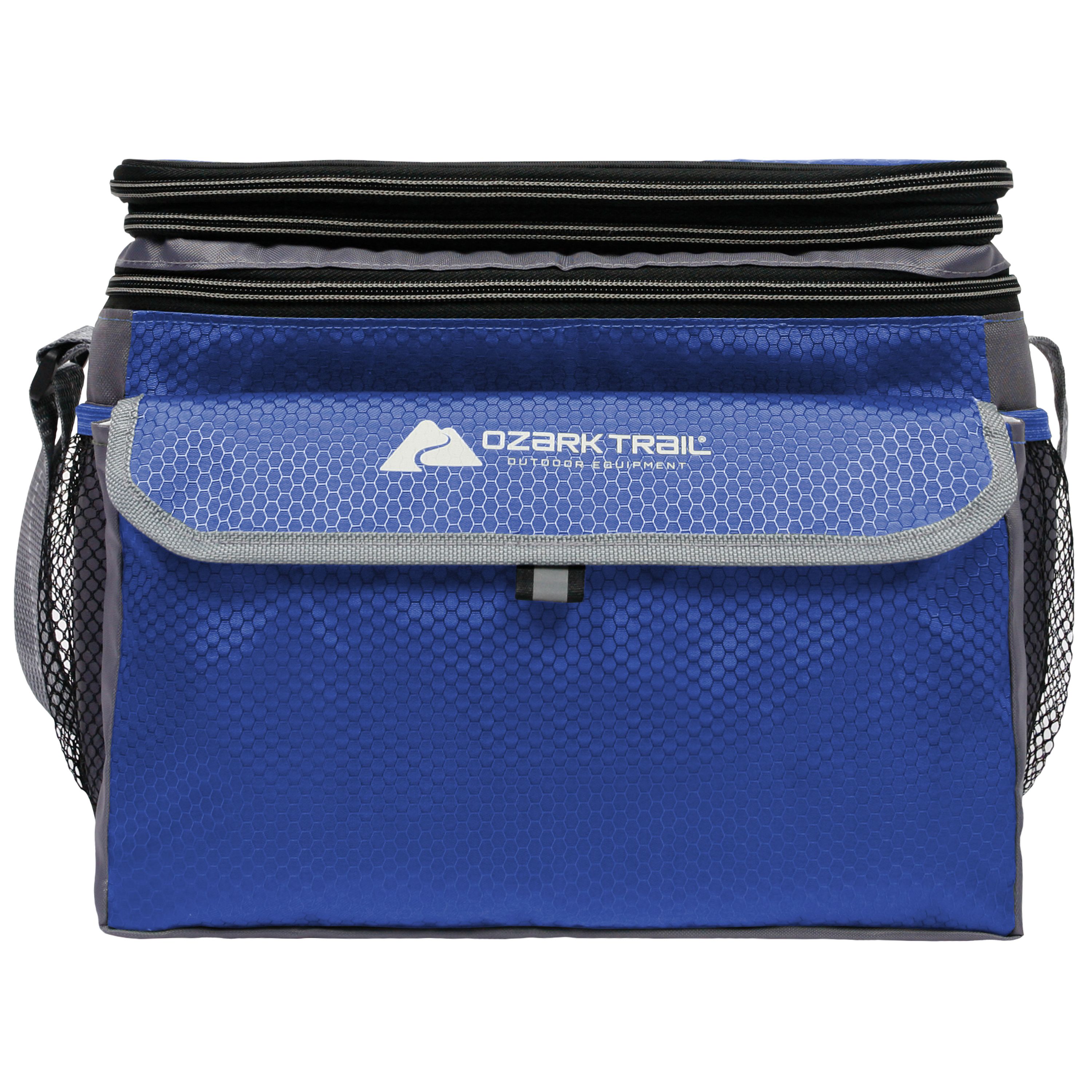 Ozark Trail 12 Can Soft Sided Cooler, Blue - image 1 of 5
