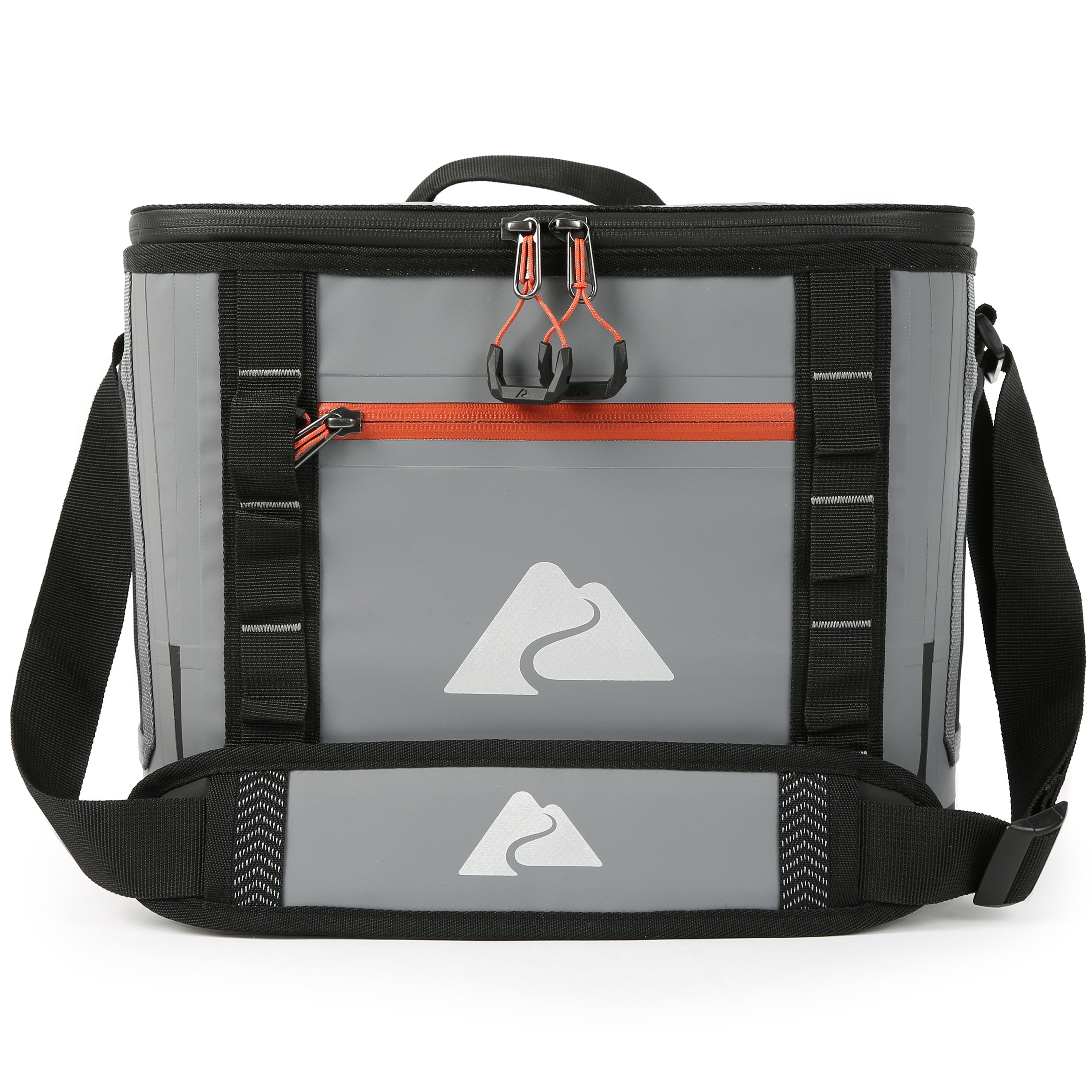 Ozark Trail 12 Can Hard Sided Cooler Gray Walmart