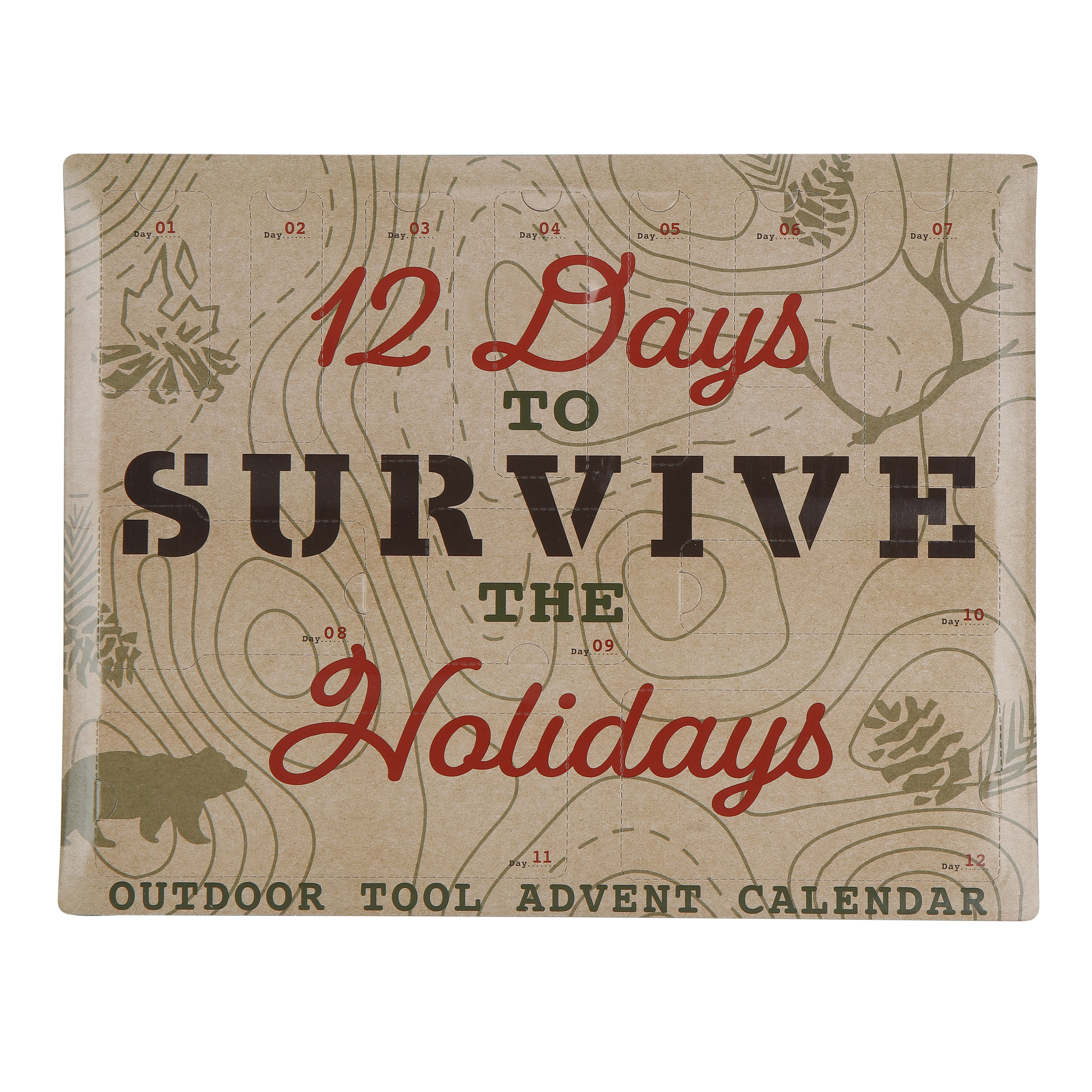 Ozark Trail 12 Days Camping Survival Accessories Advent Calendar Kit, Outdoor Pocket Knives & Multitools - Walmart.com