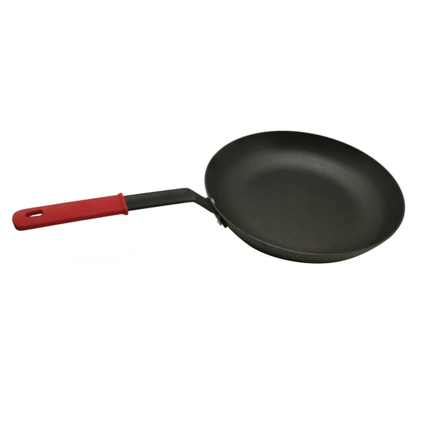 Ozark Trail 12” Lightweight Cast Iron Skillet with Collapsible Silicone Handle