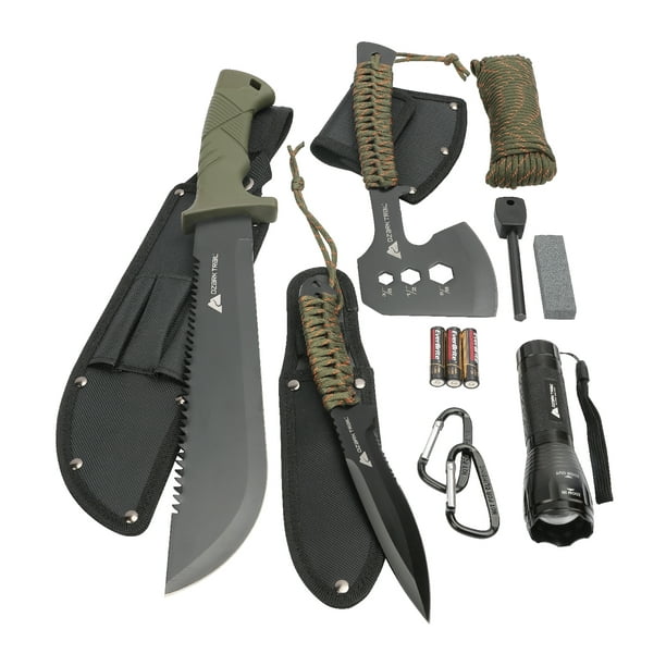 ttbh　エマーソン　マルチカムアライドセット Ozark Trail Camping Tool Set, 12 Piece, Includes Flashlight
