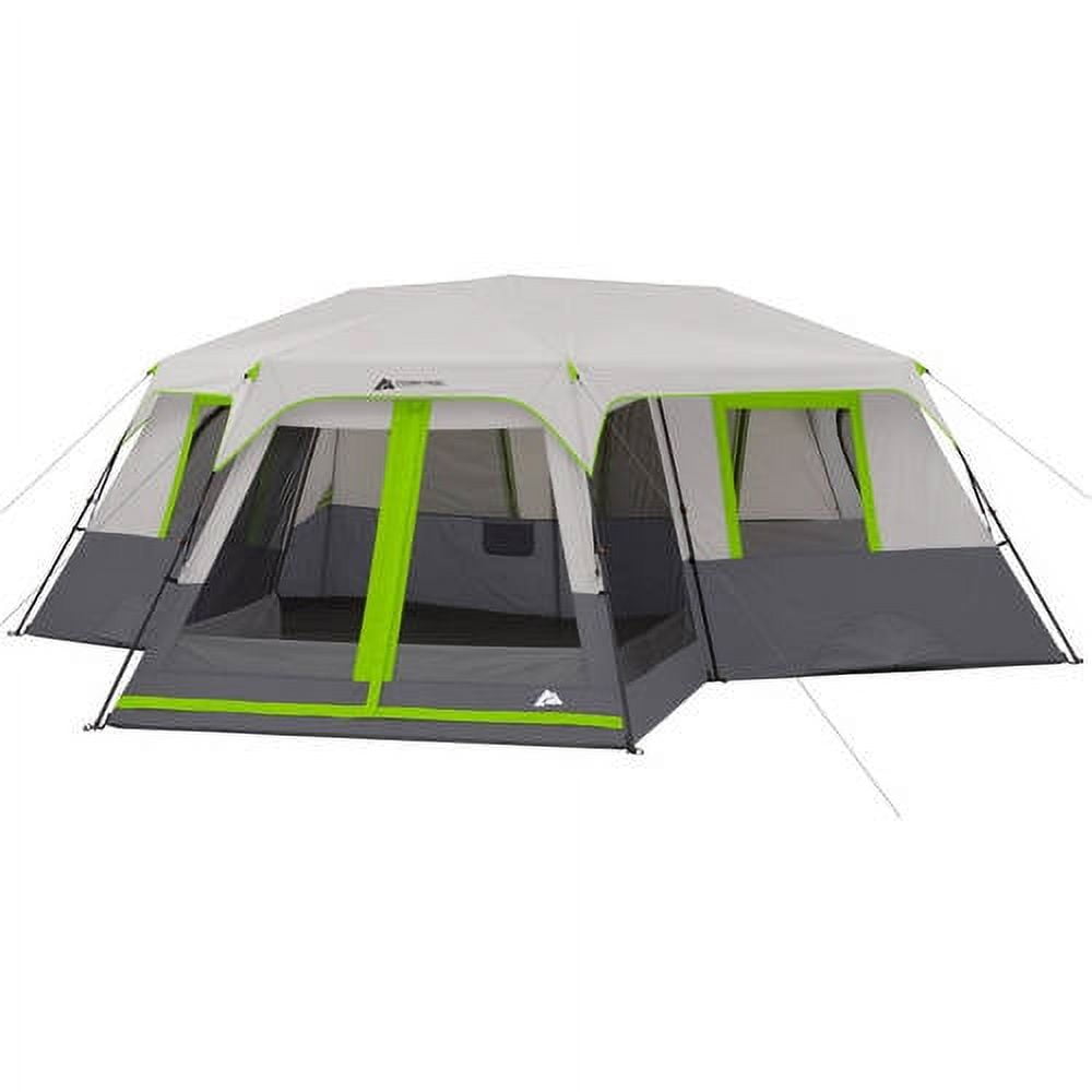 Ozark Trail 12 Person 3 Room Instant Cabin Tent with Screen Room Walmart