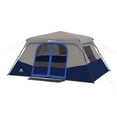 thumbnail image 1 of Ozark Trail 13' x 9' 8-Person Instant Cabin Tent, 25.79 lbs, 1 of 14