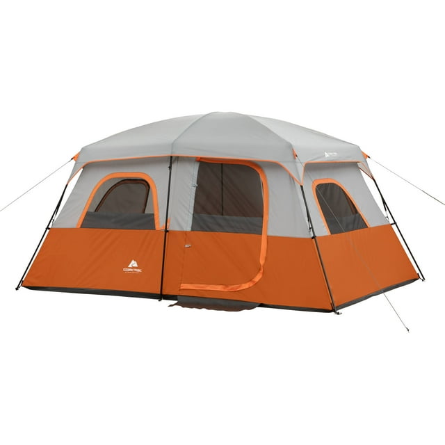 Ozark Trail 13' x 9' with 76"H Family Cabin Tent, Sleeps 8