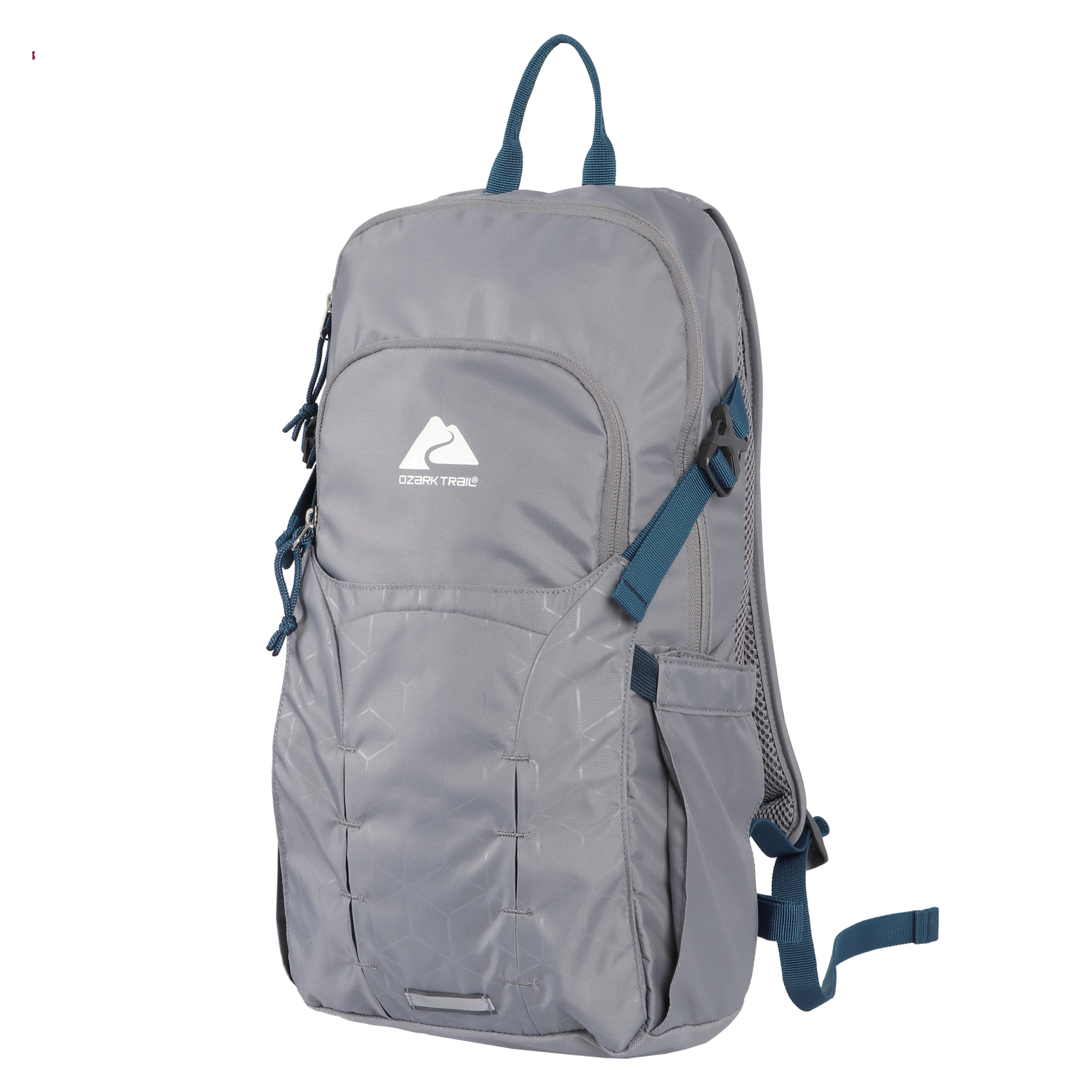 Ozark Trail 14L Hydration Pack, with Water Reservoir, Gray Polyester