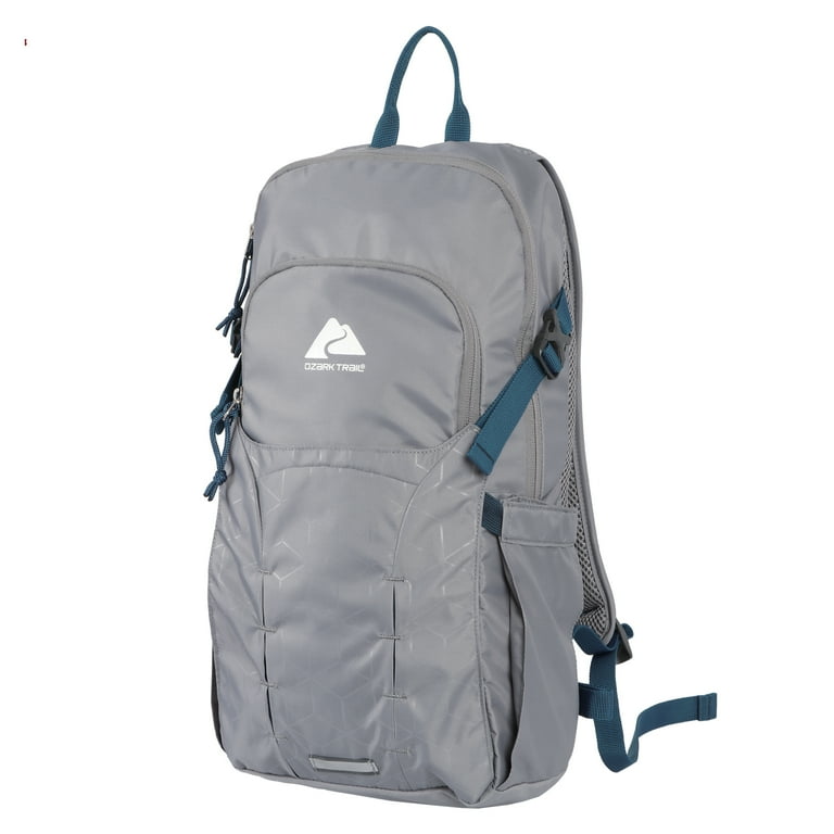 Ozark Trail 14L Hydration Pack, with Water Reservoir, Gray