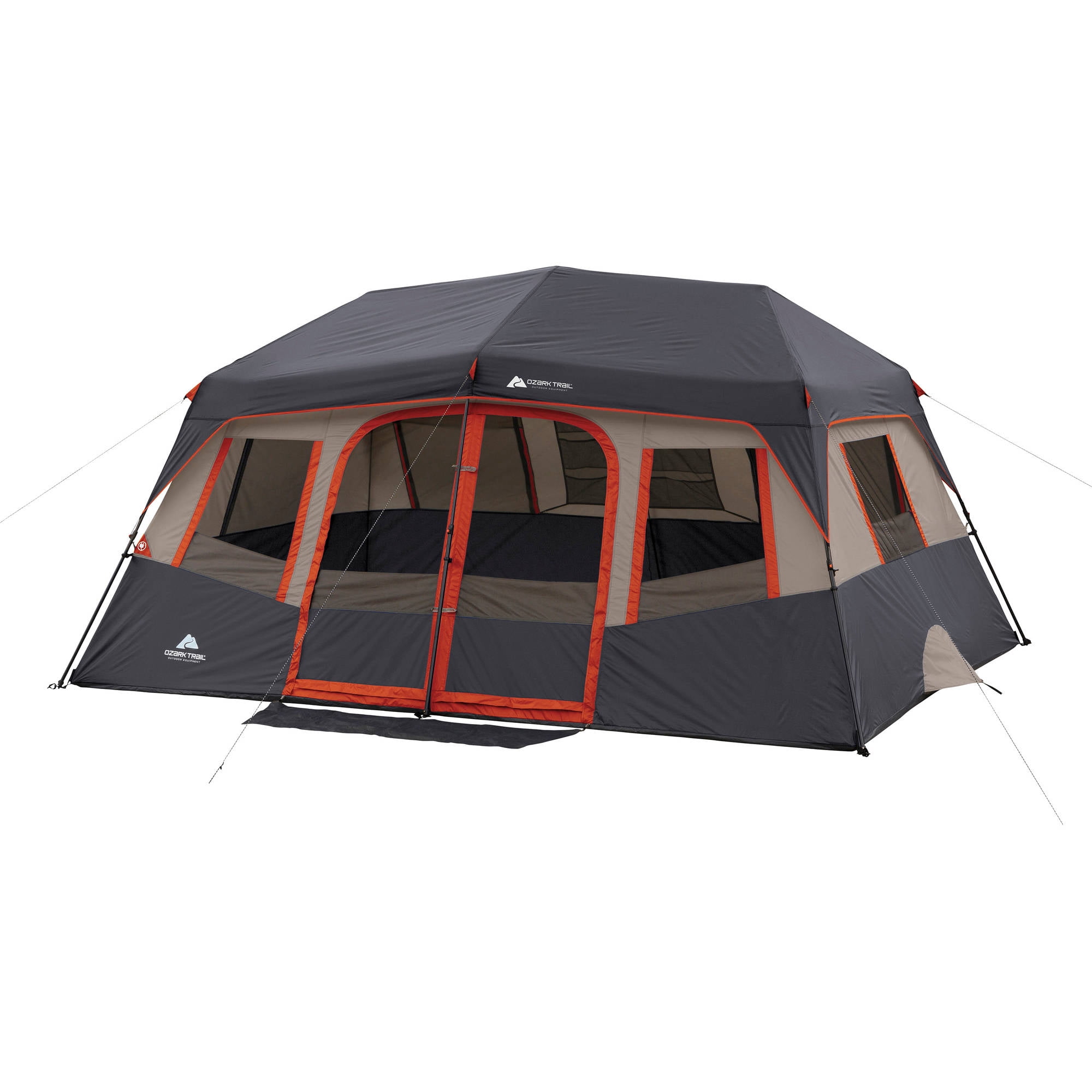CORE Equipment 10 Person Lighted Instant Cabin Tent with Awning