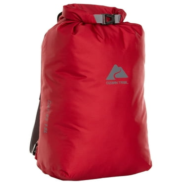 Ozark Trail 15L Waterproof Backpack, Red Mark, Unisex, Adult