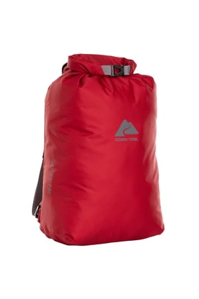 15L Waterproof Backpack, Red Mark, Unisex, Adult