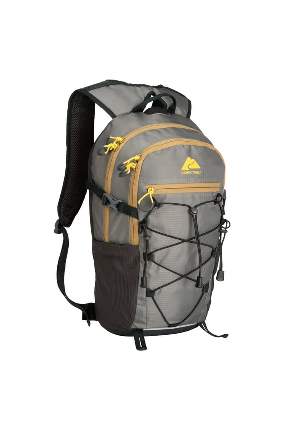 17 L Camping, Hiking, Mountaineering, Technical Backpack, Gray, Unisex, New, Adult