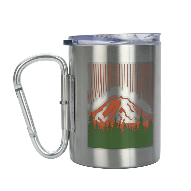 Chinook Timberline Single Wall Stainless Steel Folding Handles Mug